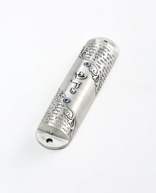 A mezuzah with the Priestly Blessing.